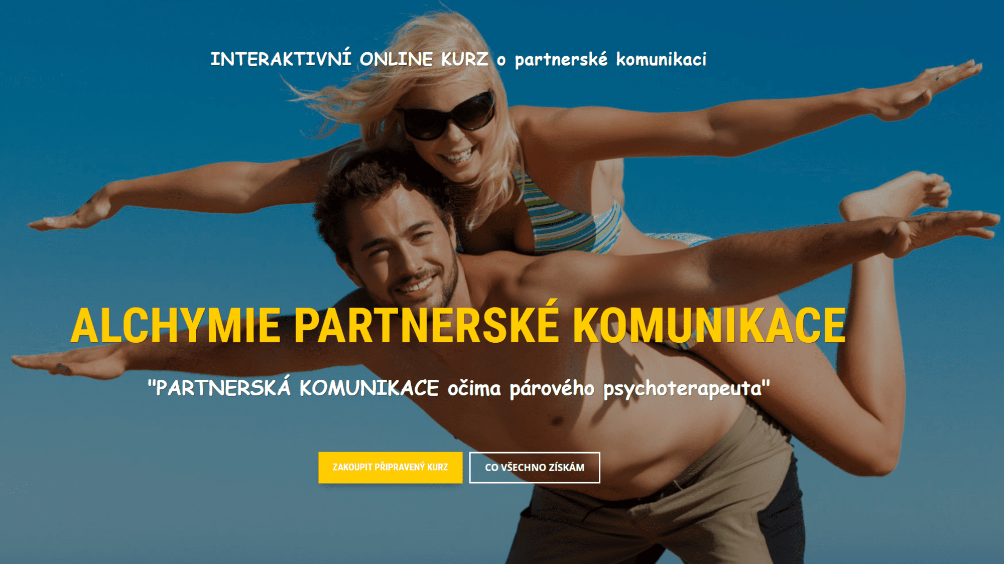Alchymie partnerské komunikace - ONLINE KURZ PARTNERSKÁ KOMUNIKACE