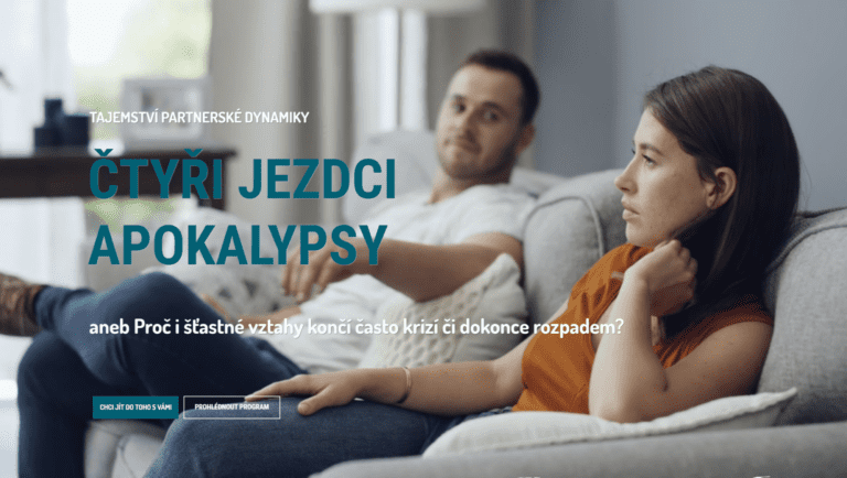 Čtyři jezdci apokalypsy aneb Partnerská dynamika - online kurz Pavel Rataj a Honza Vojtko